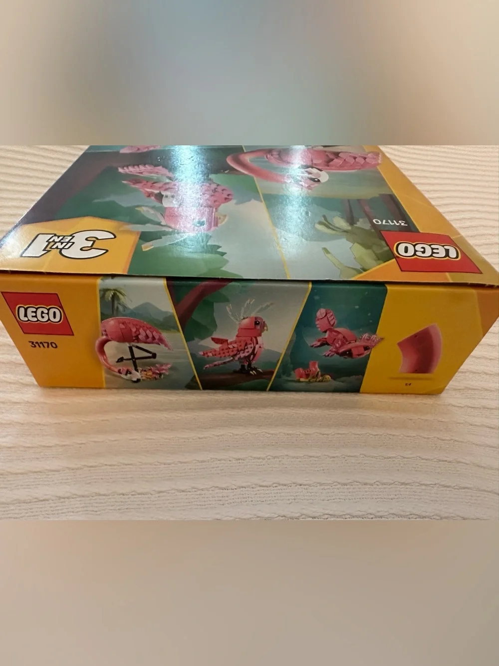 Lego Pink Flamingo 3 in 1 Creator Building Set